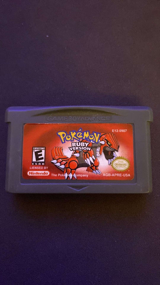 Pokemon Ruby Version, Gameboy