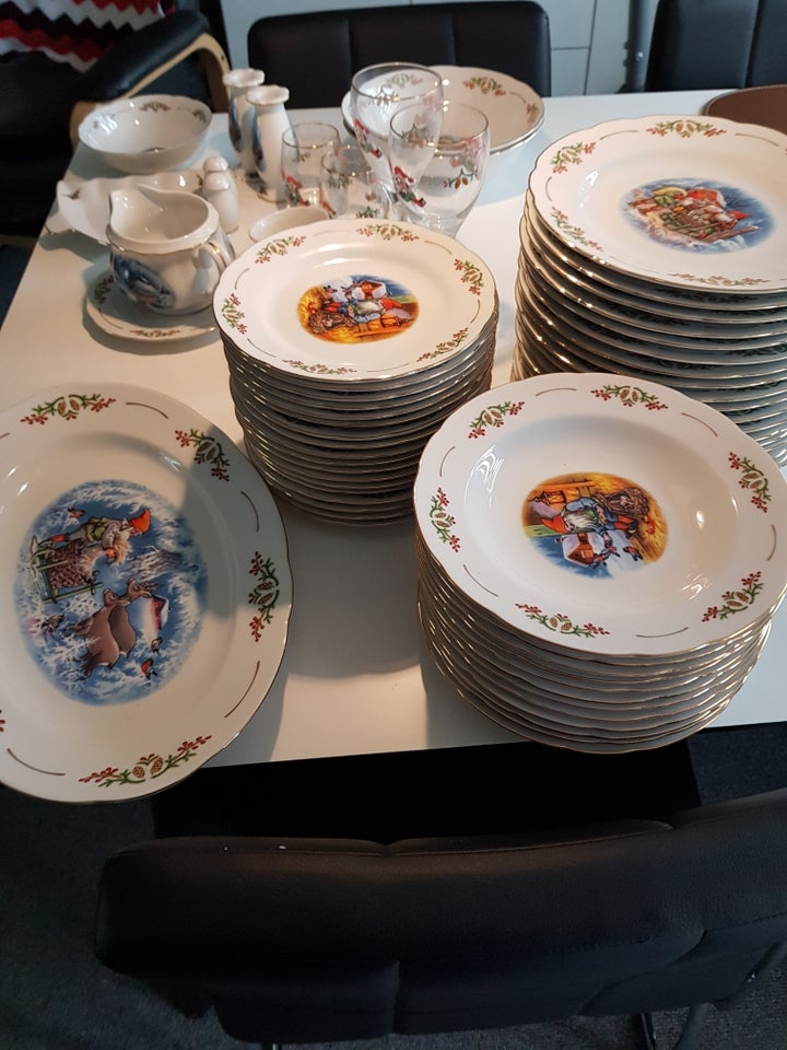 Porcelæn, Spisestel, Firkløver