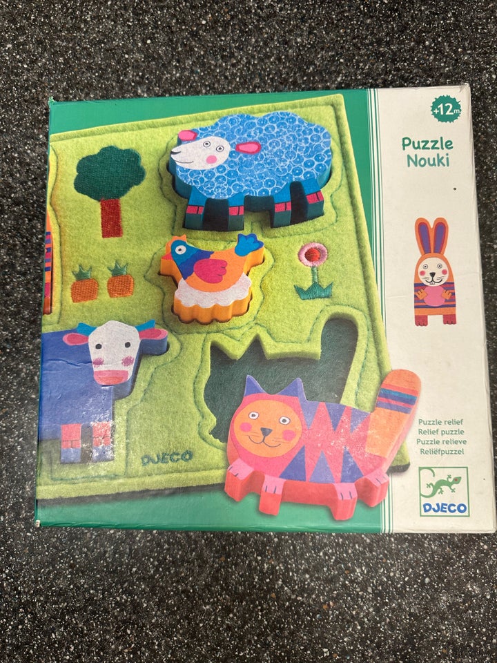 Djeco puzzle og legefigur, andet