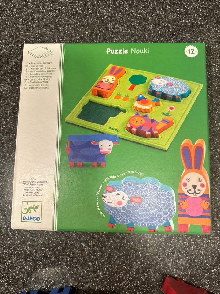 Djeco puzzle og legefigur, andet