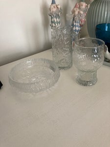 Glas Skål + 2 glas