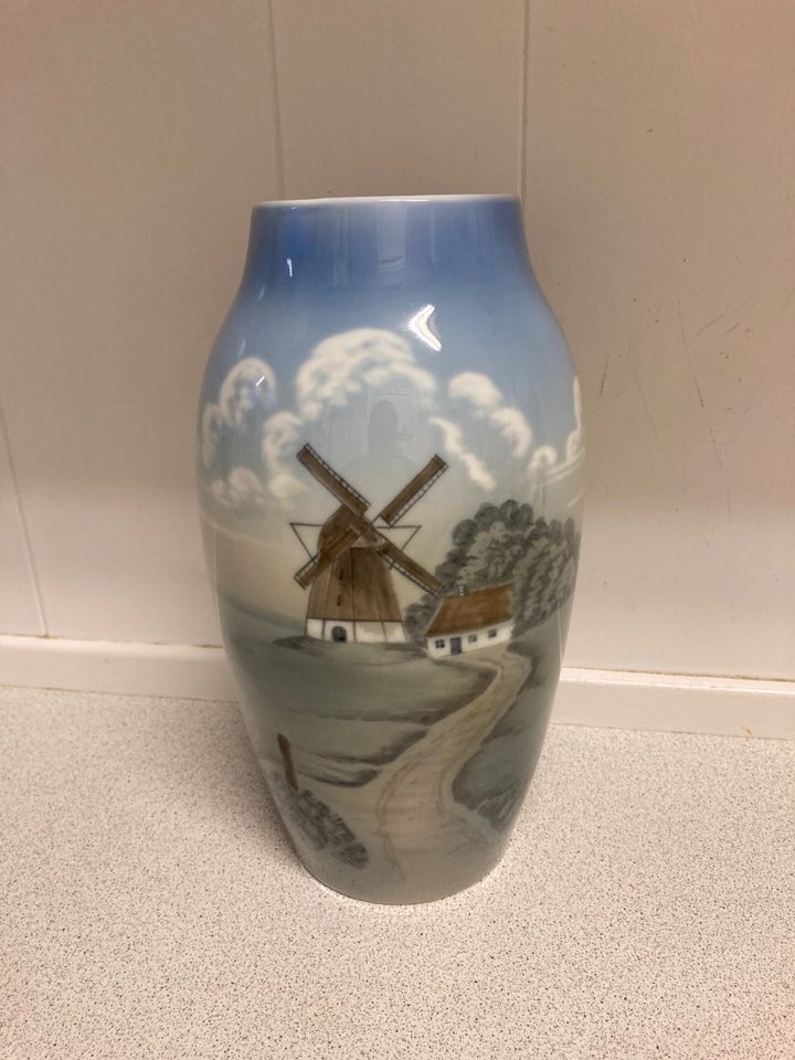 Vase Vase med landskab Bing og