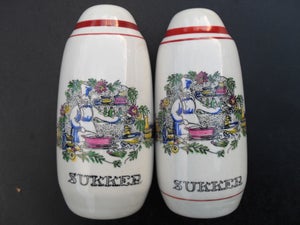 Porcelæn SUKKER STRØBØSSER