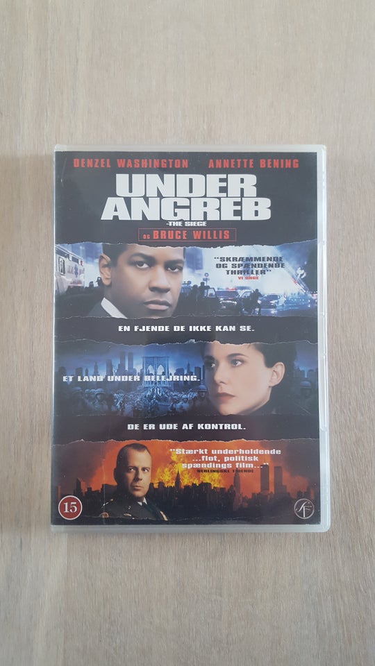 Under angreb, DVD, action