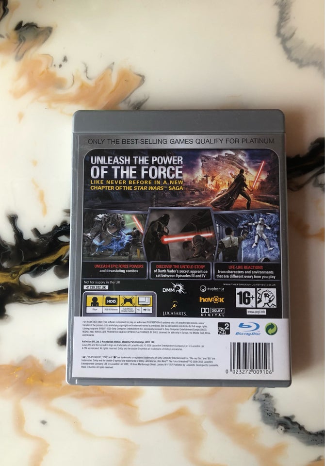 Star Wars The Force Unleashed PS3