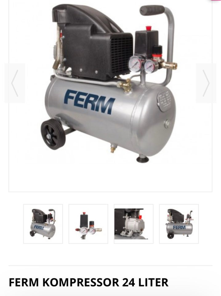 FERM Kompressor 24 liter