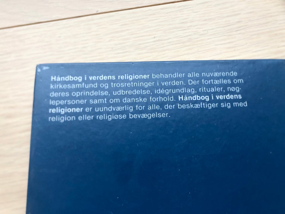 Håndbog i verdensreligioner,