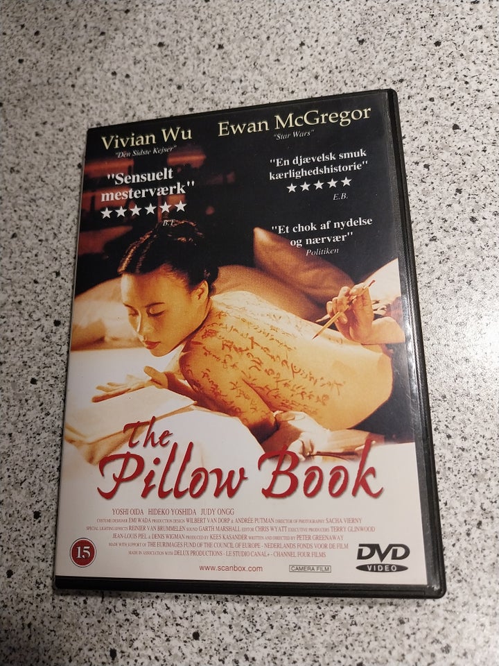 The Pillow Book DVD drama