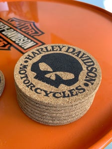 Drinks coasters Harley-Davidson