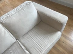 Sofa velour 3 pers