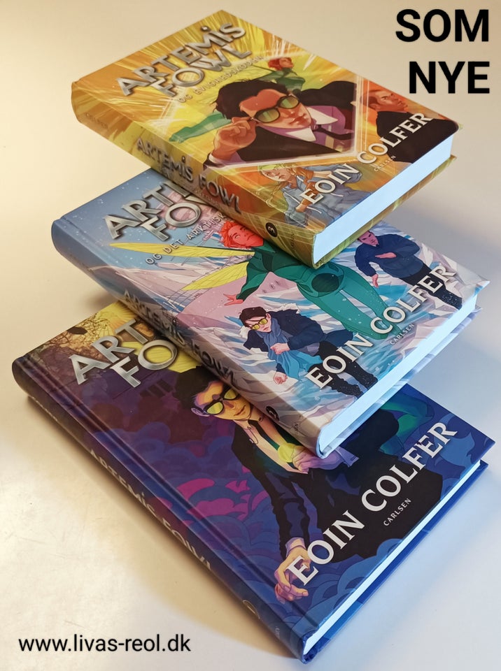 ARTEMIS FOWL 1-3 - SAMLET PRIS, Eoin