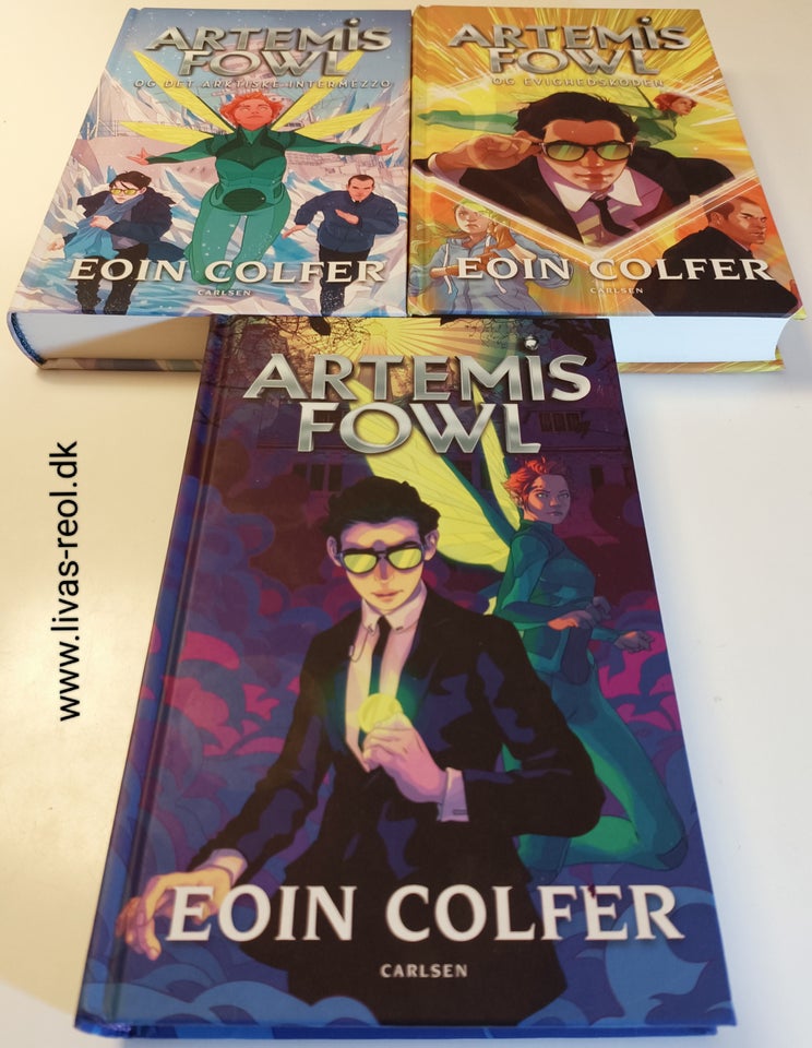 ARTEMIS FOWL 1-3 - SAMLET PRIS, Eoin