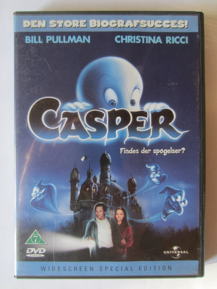 Casper, DVD, familiefilm