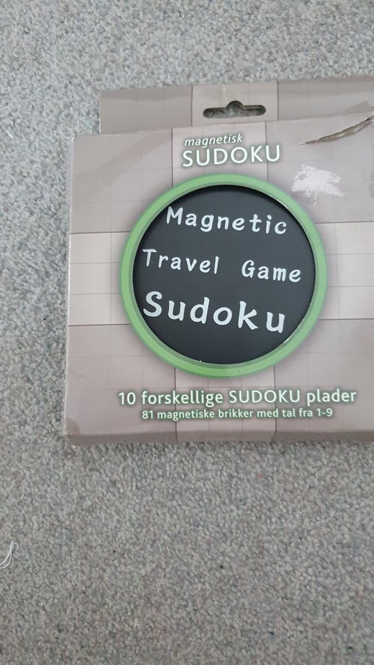 Sidoku med. Magneter, Sodoku,