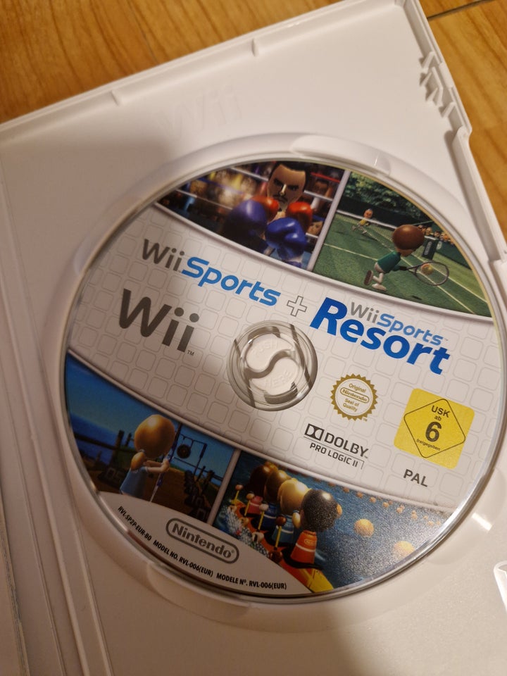 WII SPORTS/RESORT, Nintendo Wii