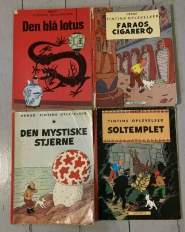 Hergé tegneserier, Hergé,