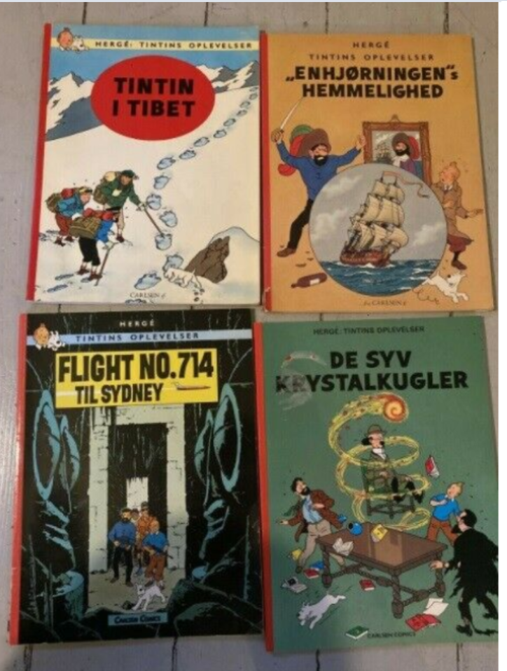 Hergé tegneserier, Hergé,