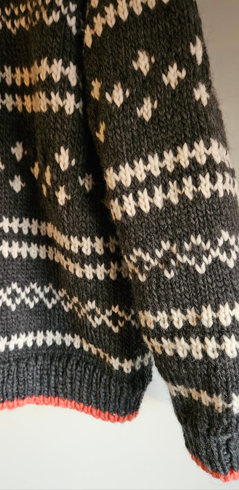 Sweater, Håndstrikket, str. 44