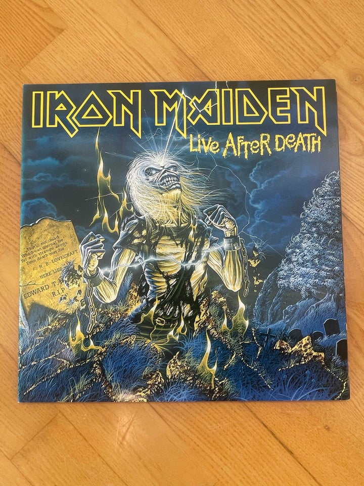 LP, Iron Maiden, Live after death