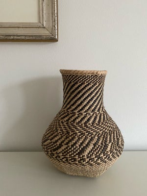 Flettet vase Afrikansk