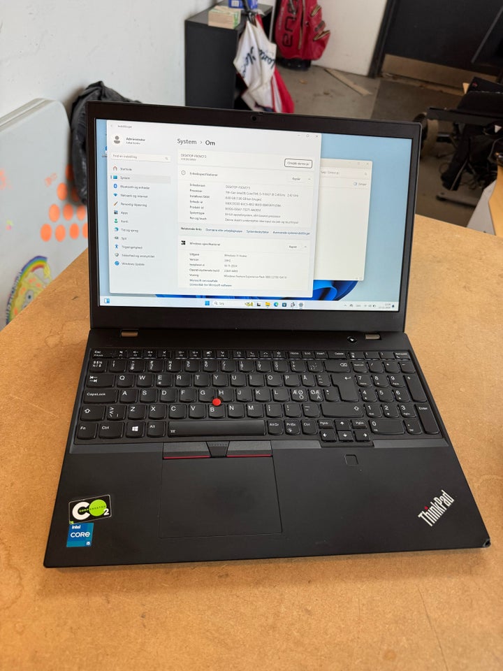 Lenovo Thinkpad L15 G2, Core i5 - op