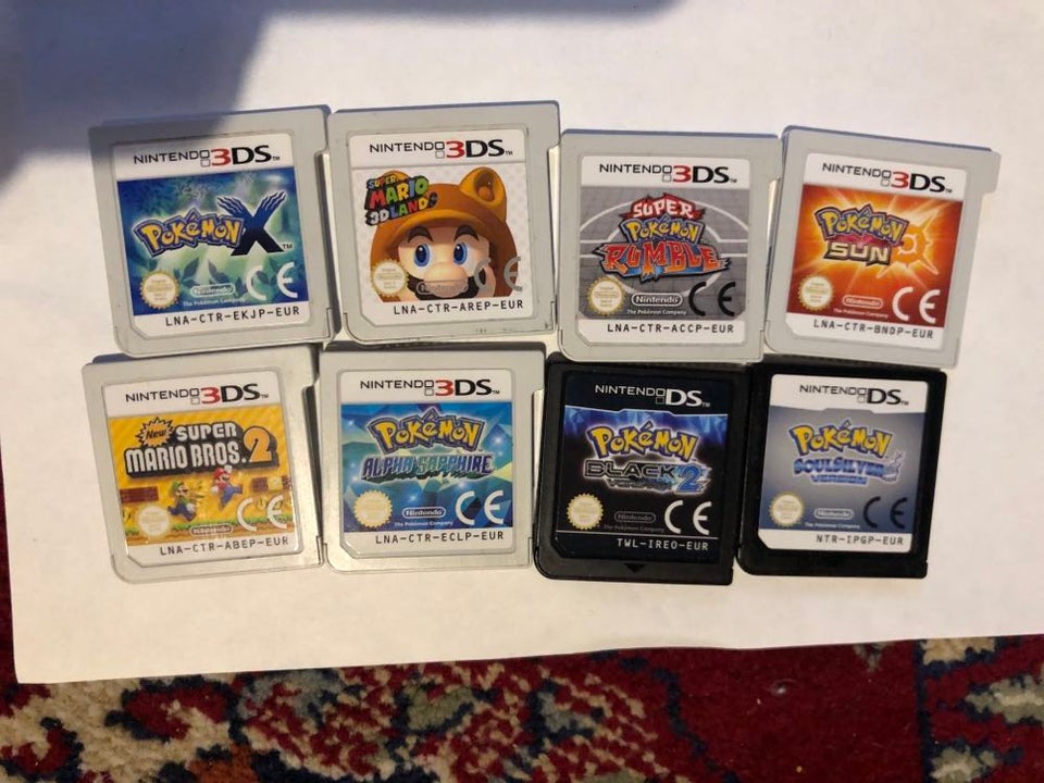 Super Mario Bros 2, Pokemon X,