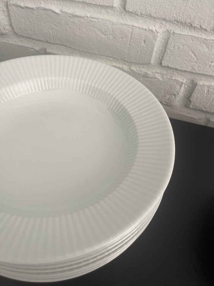 Porcelæn Dyb tallerken Eva trio