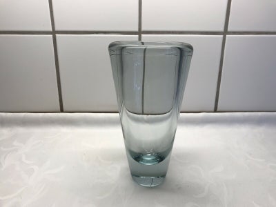 Glas Vase fra Holmegaard af Per