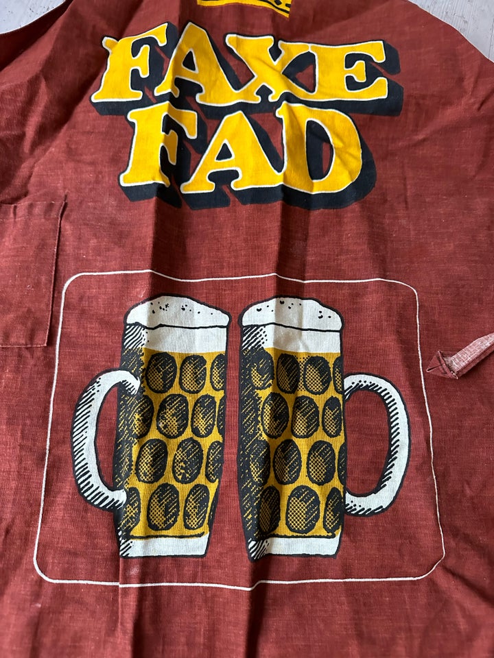 Øl, Faxe fad - Forklæde