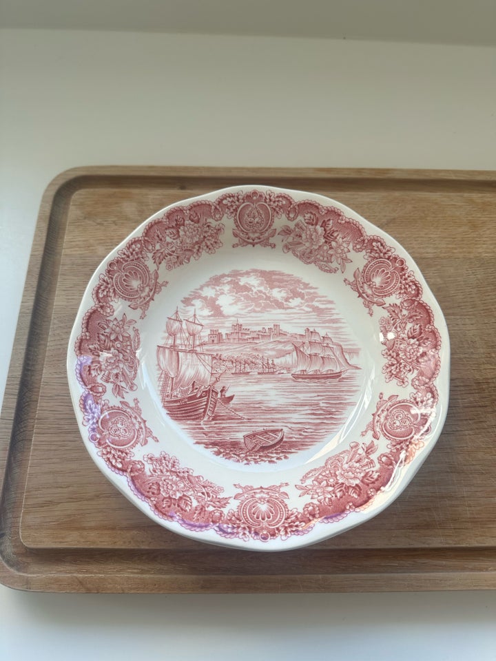 Porcelæn 5 dybe tallerkener