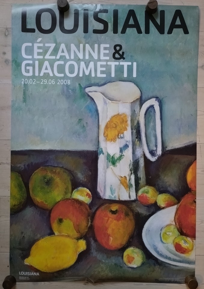 Udstillingsplakat, Cezanne og