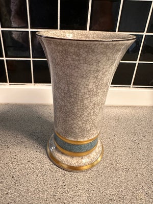 Porcelæn Vase krakeleret  Royal