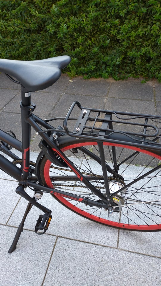 Citybike Ni Speed N7 sortrød 7