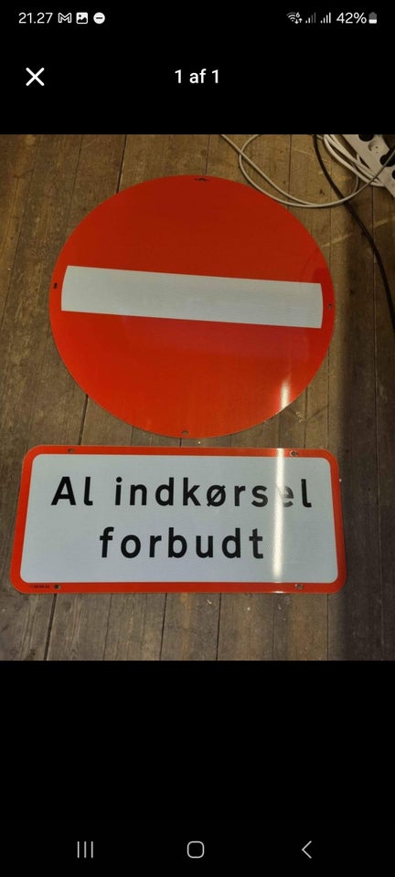 Vejskilt