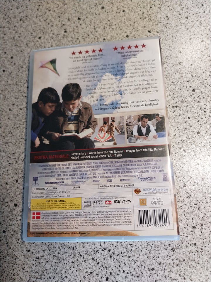 Drageløberen, DVD, drama