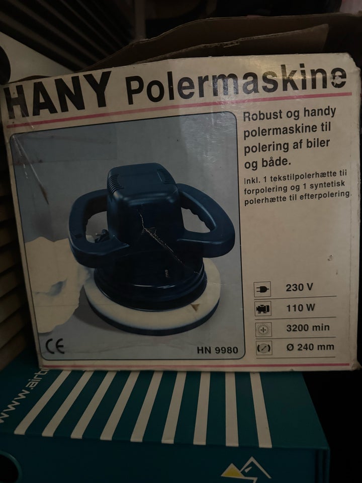 Polermaskine, Hany