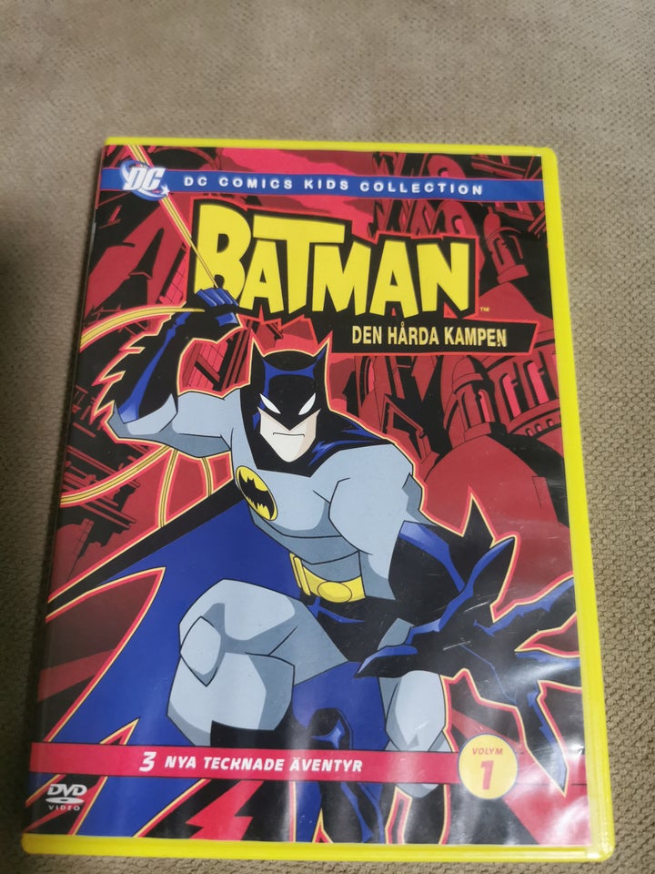 Batman Dansk Tale, DVD, animation