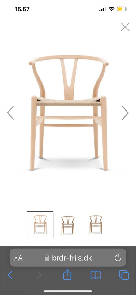 Hans wegner y discount stol