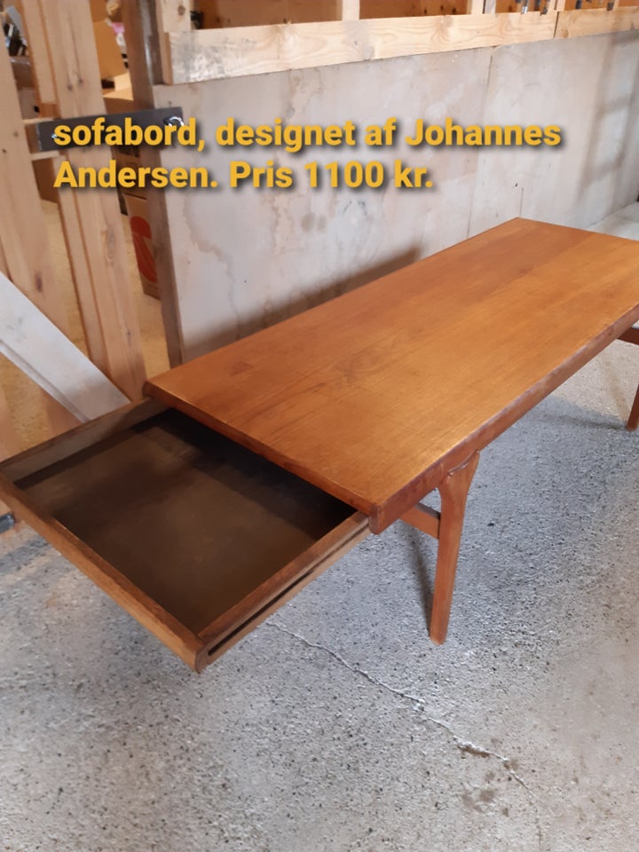 Sofabord, TEAK OG PALISANDER ,