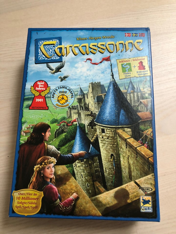 Carcassonne, Strategi, brætspil