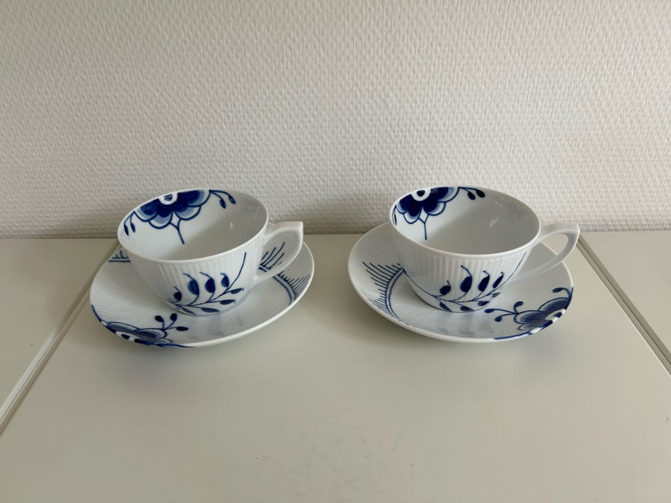 Porcelæn, Kopper 4 stk., Royal