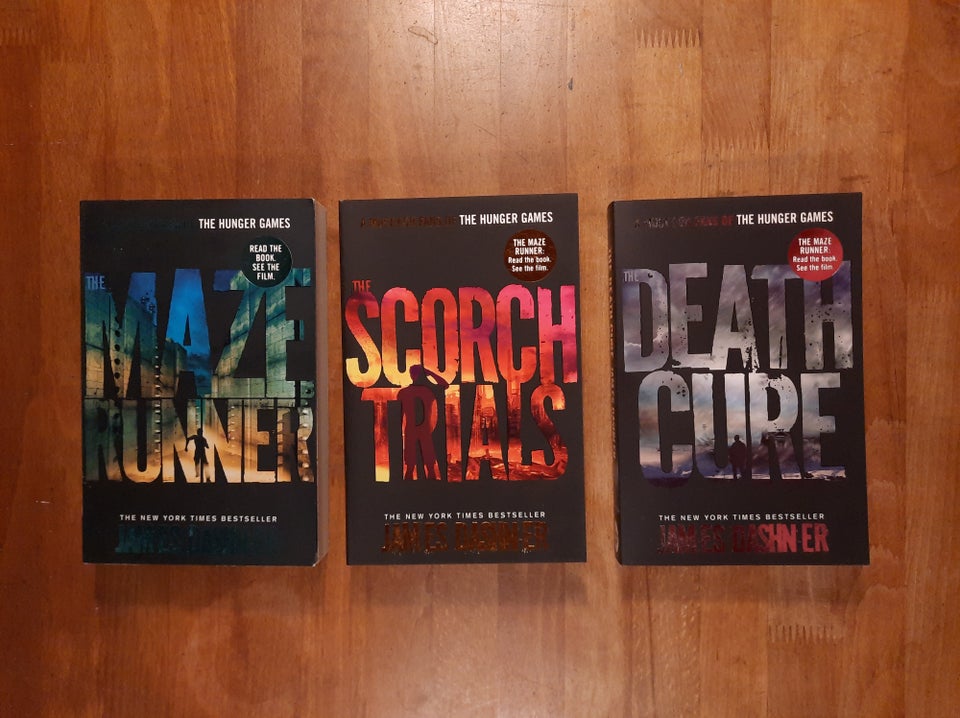 The Maze Runner 1-3 (paperback),