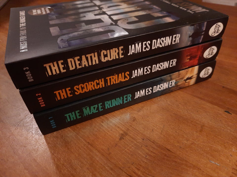 The Maze Runner 1-3 (paperback),