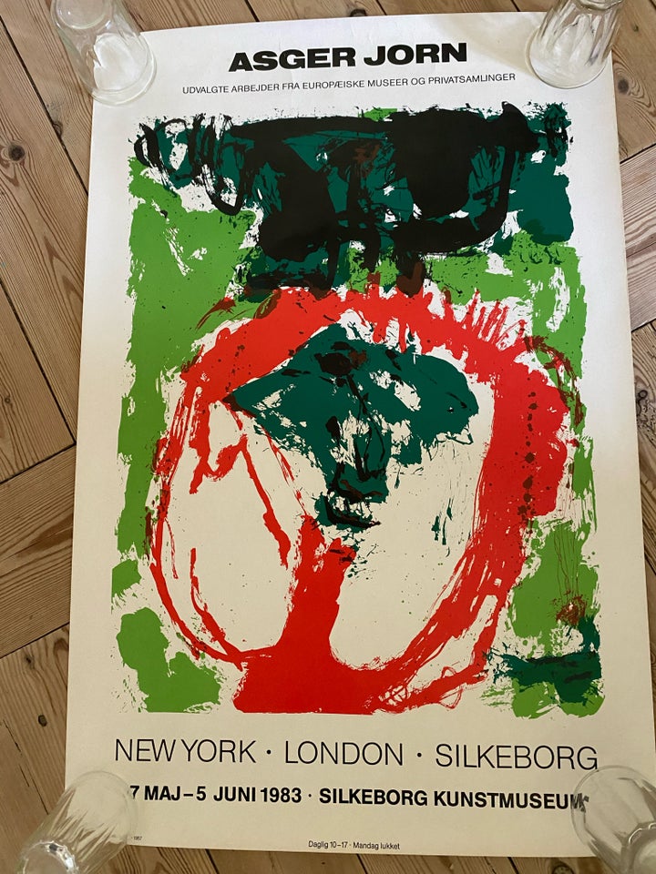 Plakat Asger Jorn motiv: