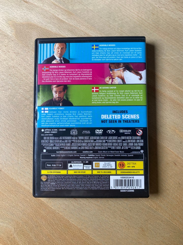 Horrible Bosses (2011) DVD