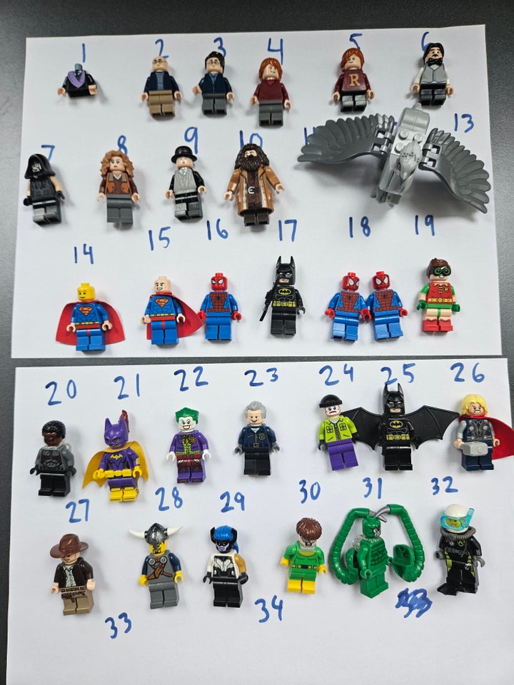 Lego Minifigures Harry potter og