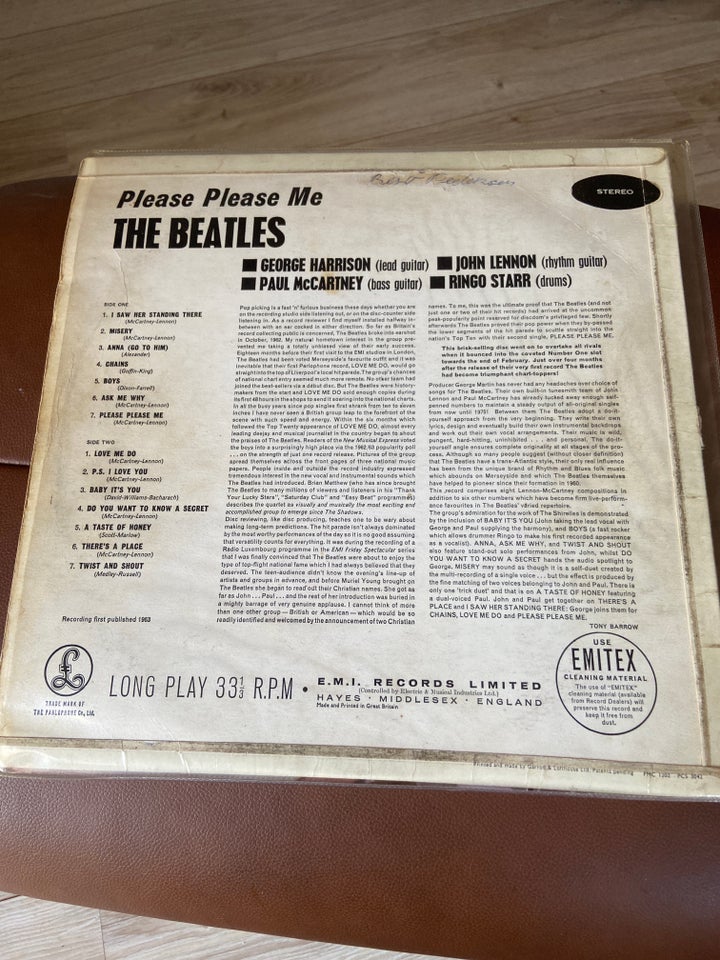 LP, The Beatles, Please Please Me