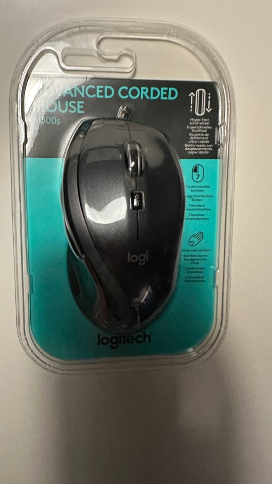 Mus Logitech M500s