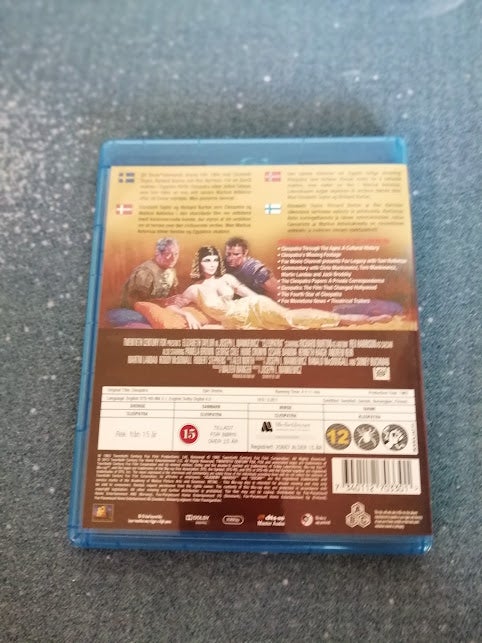 Cleopatra, Blu-ray, drama