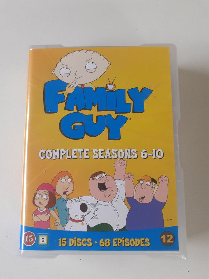 Family Guy, DVD, tegnefilm